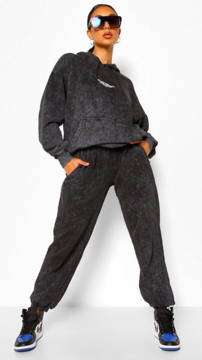 Acid Wash Official Product Oversized Hoodie - Image 2