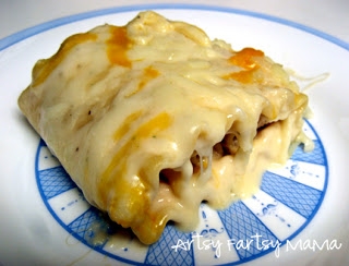 Alfredo Lasagna Roll-Ups