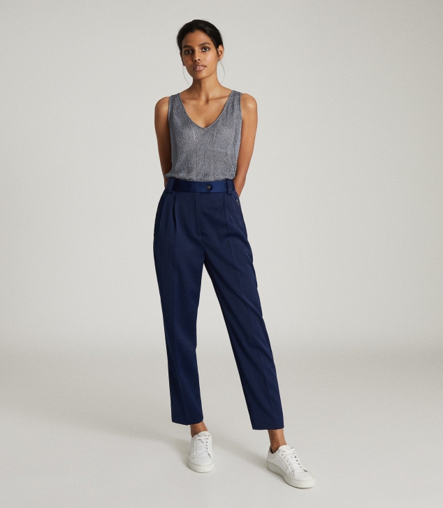 Alice Metallic Knitted Top
