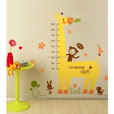 Animals Forest Giraffe Kid Wall Decals