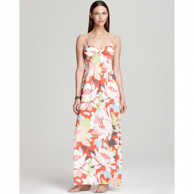 Aqua NEW Pink Floral Print Jersey Casual Dress XS BHFO