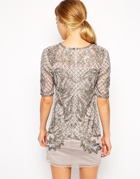 ASOS Baroque Placement Tank Dress - Image 2