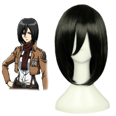 Attack on Titan Mikasa Ackerman Cosplay Wig