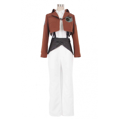 Attack on Titan Stationed Corps Rosa rugosa Uniform Cosplay Costme
