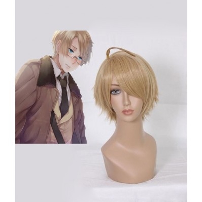 Axis Power Hetalia America cosplay wig