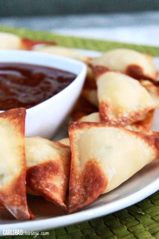 Baked Pineapple Coconut Cream Cheese Wontons - Image 2