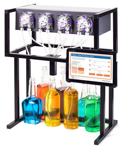 Bartendro - cocktail dispensing robot