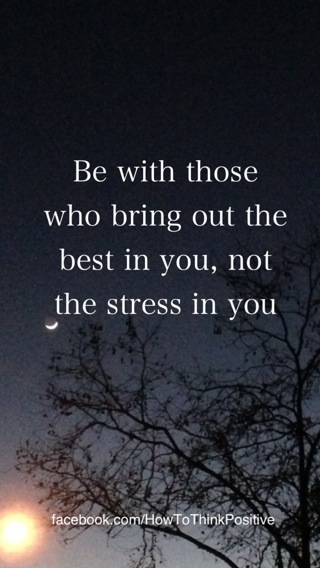 Be with those...