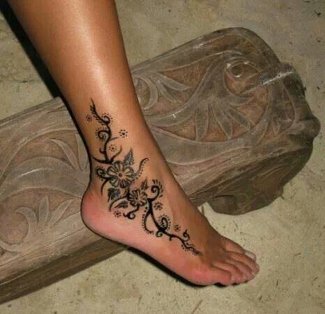 Beautiful foot tattoo