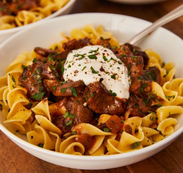 Beef Stroganoff