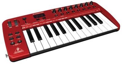 Behringer UMA25S U Control Ultra Slim 25 Key USB Midi Controller Keyboard