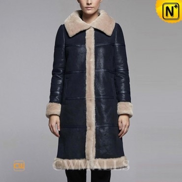 Birmingham Winter Shearling Trimmed Coat CW605502