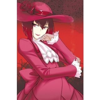 Black Butler Kuroshitsuji Madam Red Angelina Dalles Red Dress Cosplay Costume--CosplayDeal.com