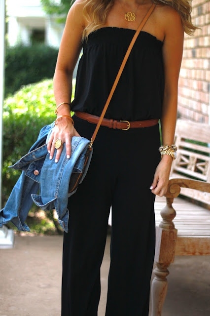Black Casual Jumpsuit