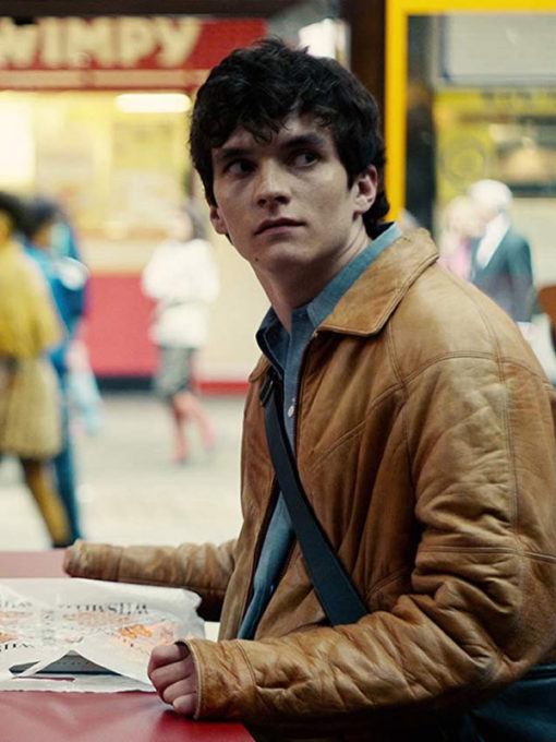 Black Mirror Bandersnatch Fionn Whitehead Brown Jacket