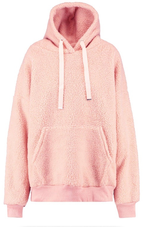 Borg Pocket Knitted Oversized Boyfriend Jumper - Image 2
