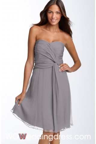 Bridesmaid dress - strapless