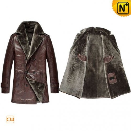 Brown Sheepskin Coat CW868815