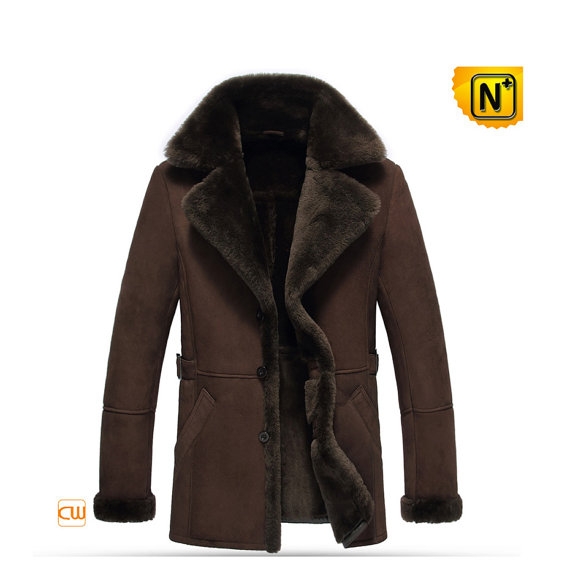 Brown Sheepskin Jacket Coat CW852216