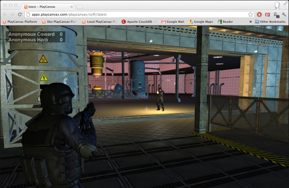 Browser Based 3D Shooter