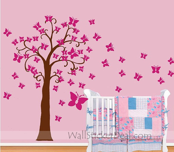 Butterfly Tree Wall Sticker