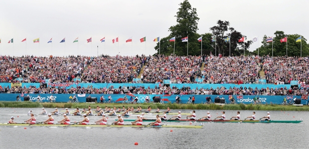 Canadian men’s eight rowing crew wins silver medal at the 2012 Olympic regatta - Image 2
