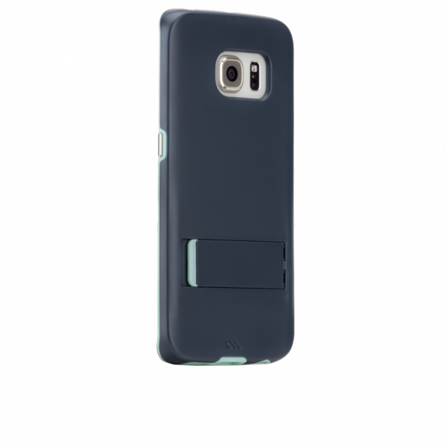 Case-Mate Navy Blue & Green Tough Stand Case for Samsung Galaxy S6 Edge