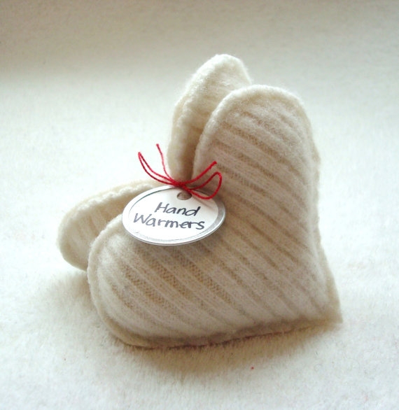 Cashmere Heart Handwarmers
