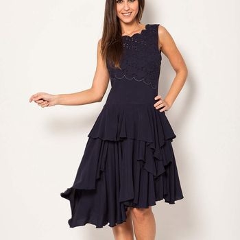 Catalla Romance Drape Dress