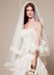 Chantilly Lace Gown with Full A Line Skirt Style