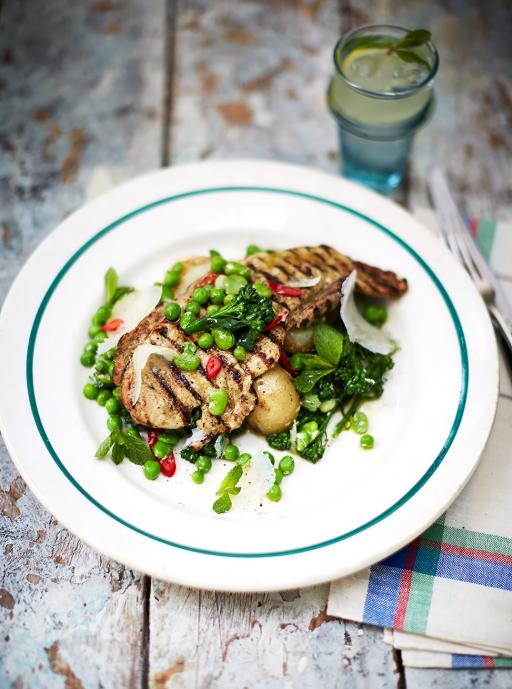 Chargrilled Pork Esaclopes