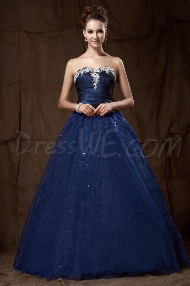 Charming A-line Sweetheart Floor-length Sandra's Prom Dress