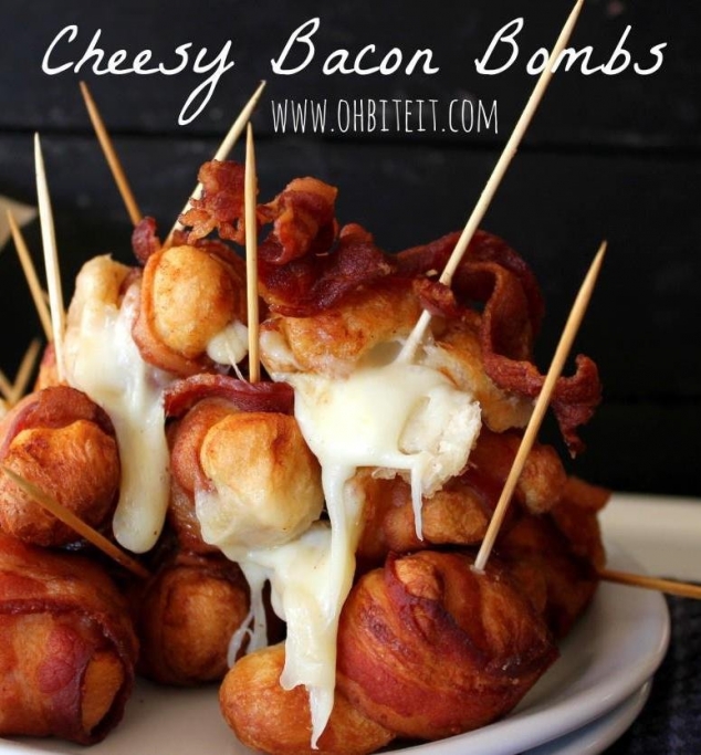 Cheesy Bacon Bombs