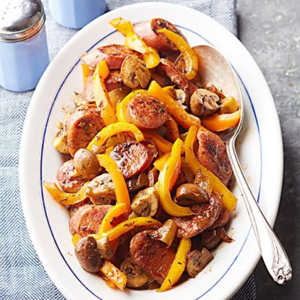 Chicken Sausage and Peppers