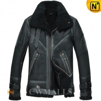Christchurch Mens Shearling Flight Jacket CW857169
