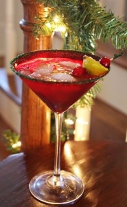 Christmas Cranberry Margarita