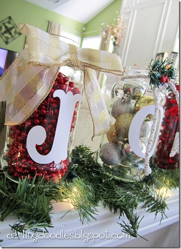 Christmas Jar Decorations, Christmas Jars, Mason Jars, Christmas ...