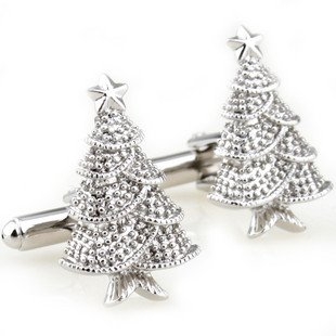 Christmas Tree Cufflinks 