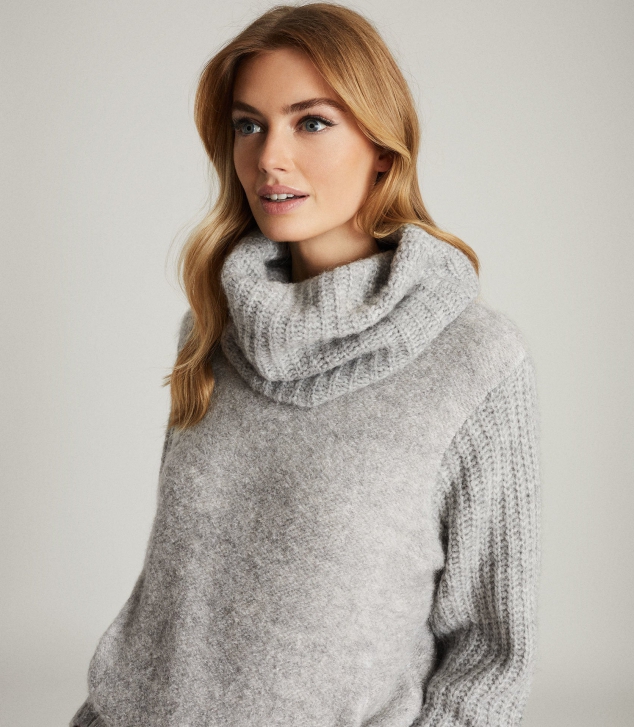 Chunky Roll-Neck Jumper - Image 2