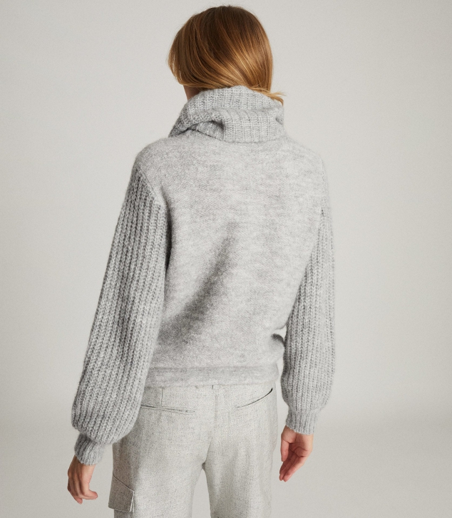Chunky Roll-Neck Jumper - Image 3