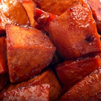 Cinnamon Sweet Potatoes with Vanilla