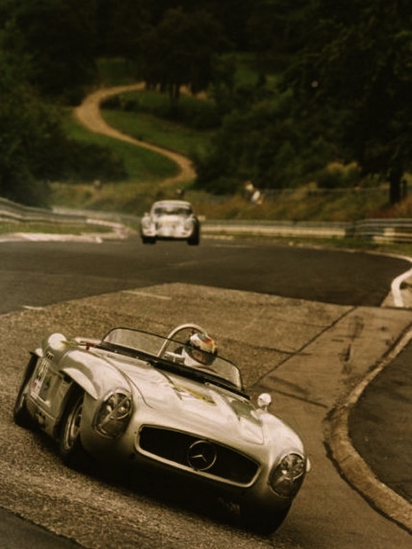Classic MercedesBenz race car