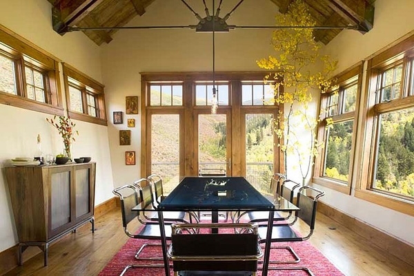 Clerestory windows keeps wall space