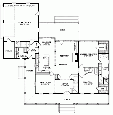 Traditional country house plans