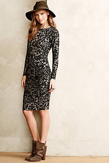 Courtly Jacquard Sheath