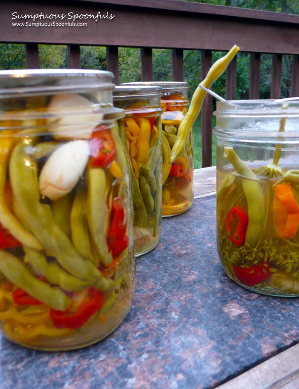 Crisp & Spicy Pickled Green Beans