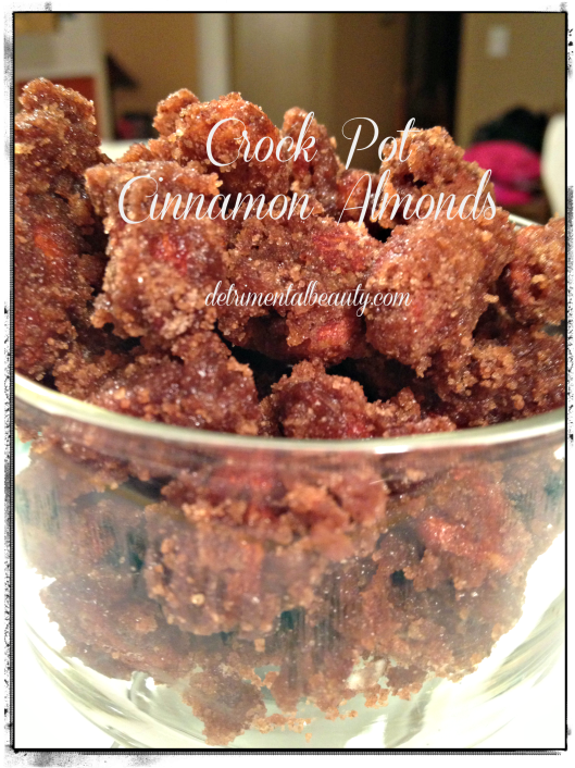 Crock Pot Cinnamon Almonds! 