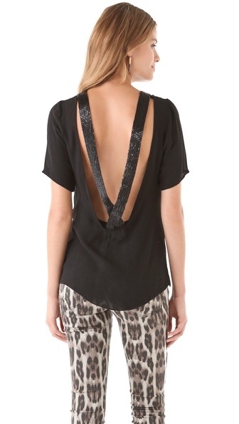 Cross Back Tee Shirt
