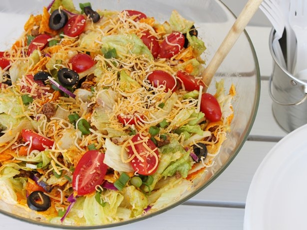 Crunchy Potluck Taco Salad