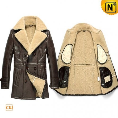 Custom Shearling Jacket Men CW851418
